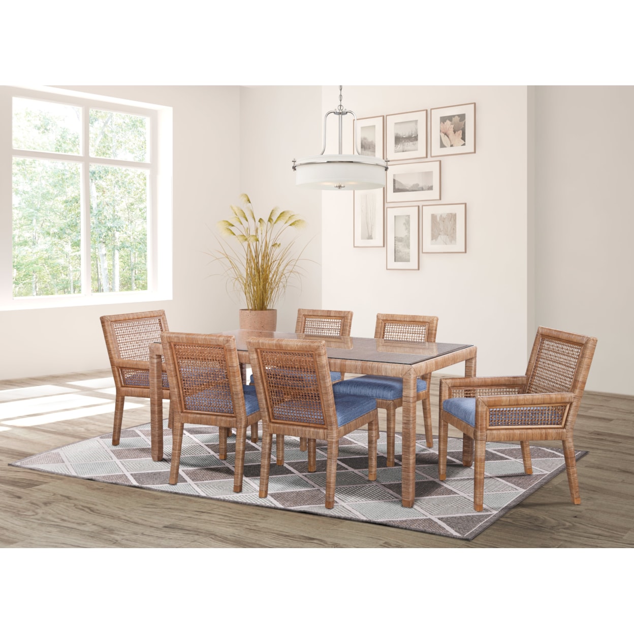 Braxton Culler Pine Isle 1023-176 Pine Isle Rectangular Dining Table ...