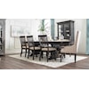 JB Home Mabell 9 Piece Dining Set