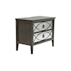 JB Home Hampton Hampton Mirrored Nightstand