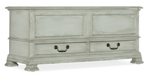 Traditional 2-Drawer Bedroom Chest