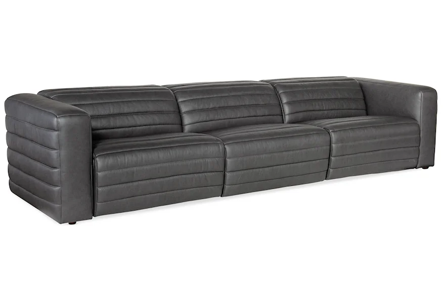 Chatelain 3-Piece Power Sofa with Power Headrest by Hooker Furniture at Gill Brothers Furniture & Mattress