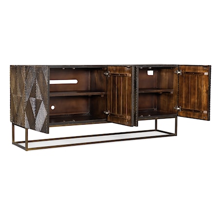 Four Door Credenza