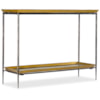 Hooker Furniture Commerce and Market Tray Top Metal Console