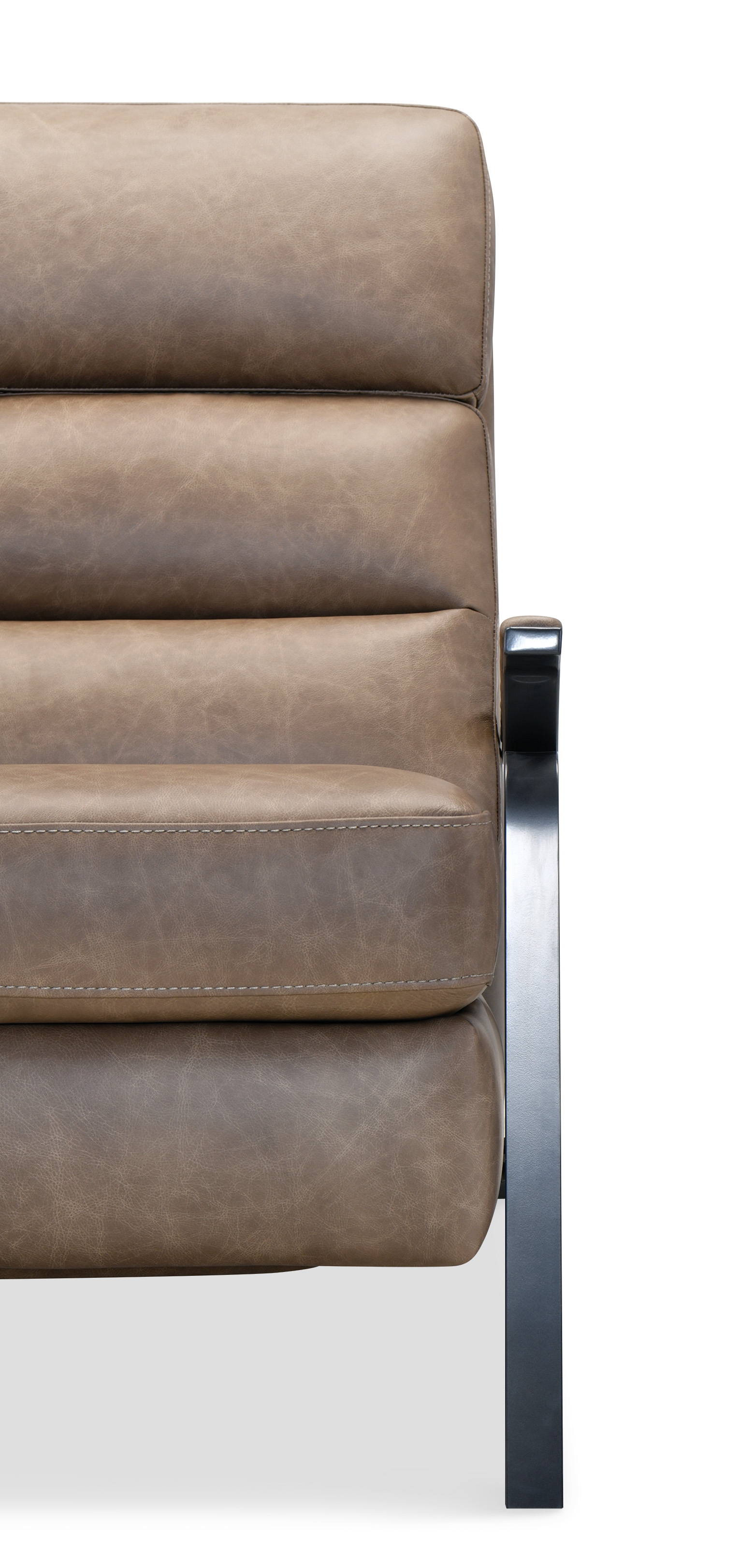 Hooker Furniture Elixir Leather Channeled-Back Power Recliner