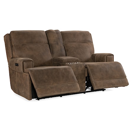 Power Loveseat with Power Headrest