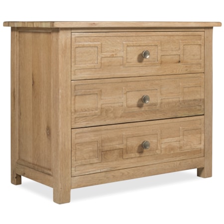 Compact Three-Drawer Bachelor's Chest