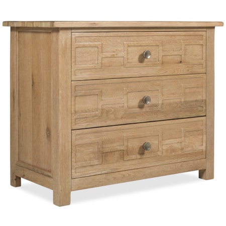Compact Three-Drawer Bachelor's Chest