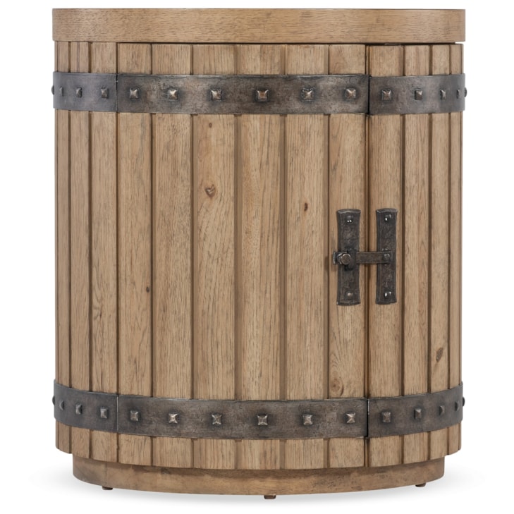 Hooker Furniture Vineyard Row Wine Barrel End Table