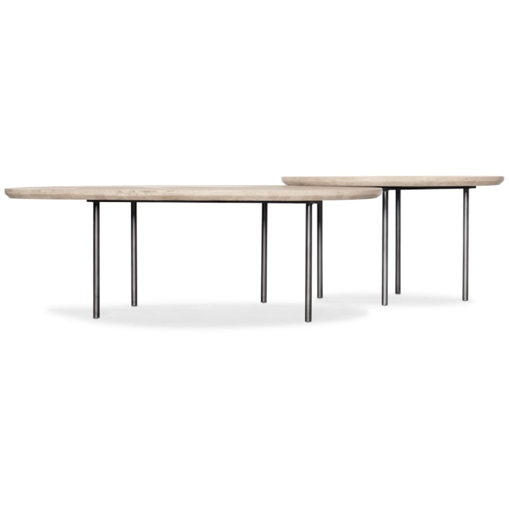 Hooker Furniture Commerce and Market Nesting Cocktail Table