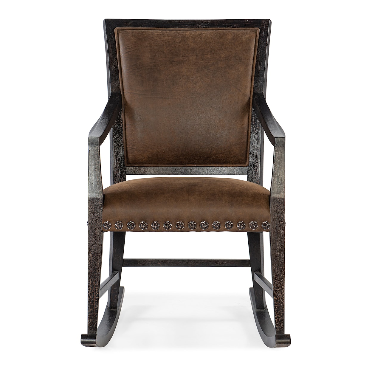 Hooker Furniture Big Sky Leather Rocking Chair