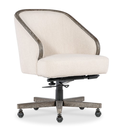 Contemporary Executive Swivel Tilt Chair with Casters