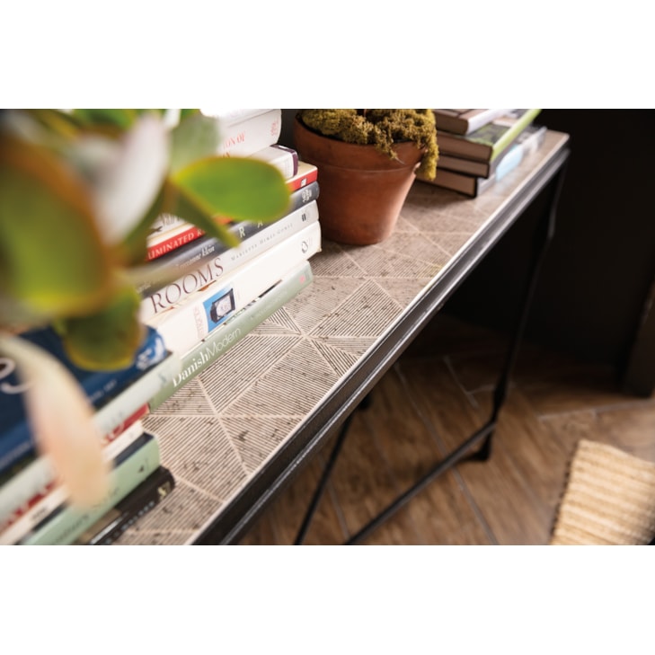 Hooker Furniture Commerce and Market Metal-Wood Console Table