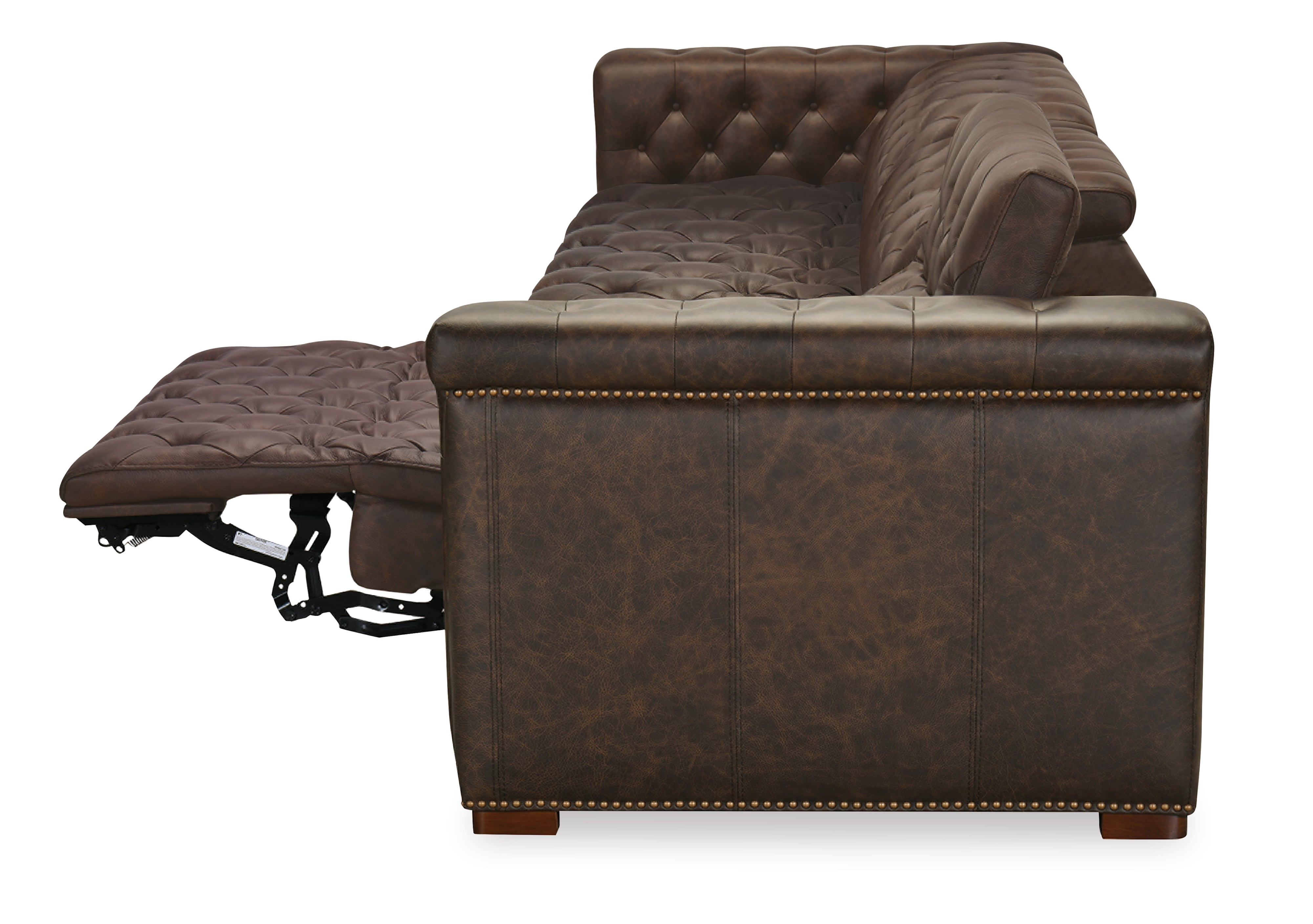 Power Reclining Chesterfield Sofa