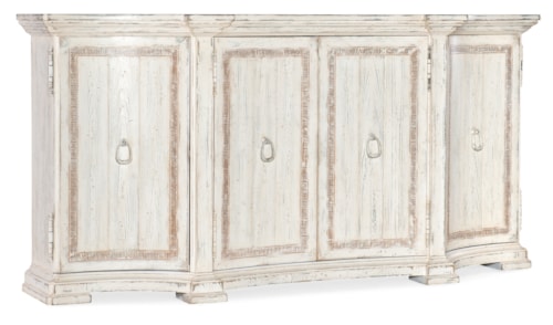 Traditional 4-Door Buffet