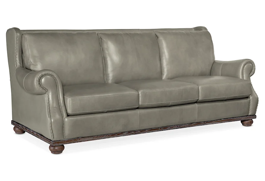 William Stationary Sofa by Hooker Furniture at Zak's Home