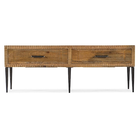 Mango Wood Entertainment Console