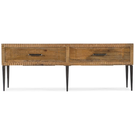 Mango Wood Entertainment Console