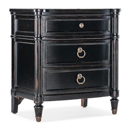 3-Drawer Nightstand