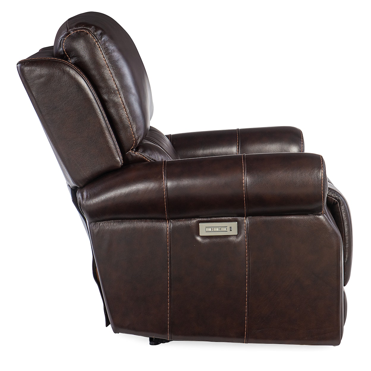 Hooker Furniture Reclining Chairs Eisley Power Recliner w/ Headrest & Lumbar