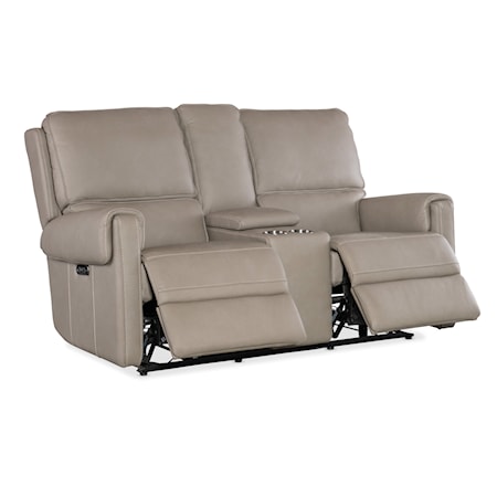 Power Console Loveseat w/Power Headrest