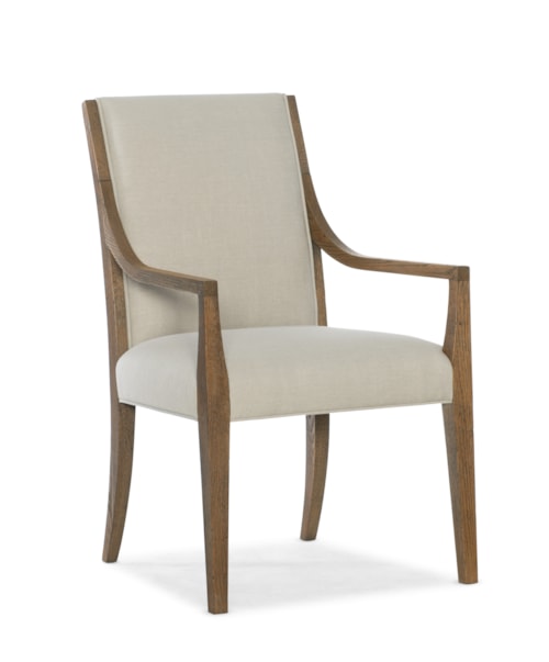 Casual Upholstered Arm Chair