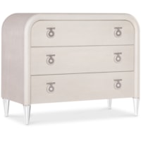 Transitional 3-Drawer Accent Chest