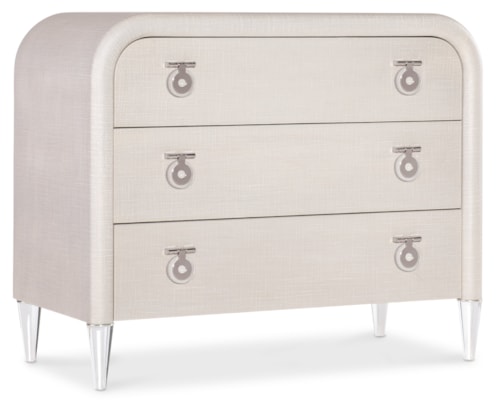 Transitional 3-Drawer Accent Chest