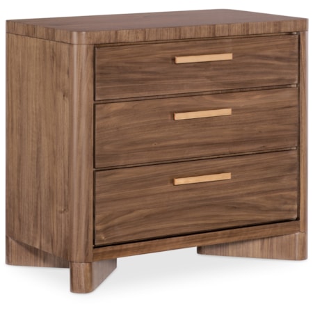 3-Drawer Nightstand