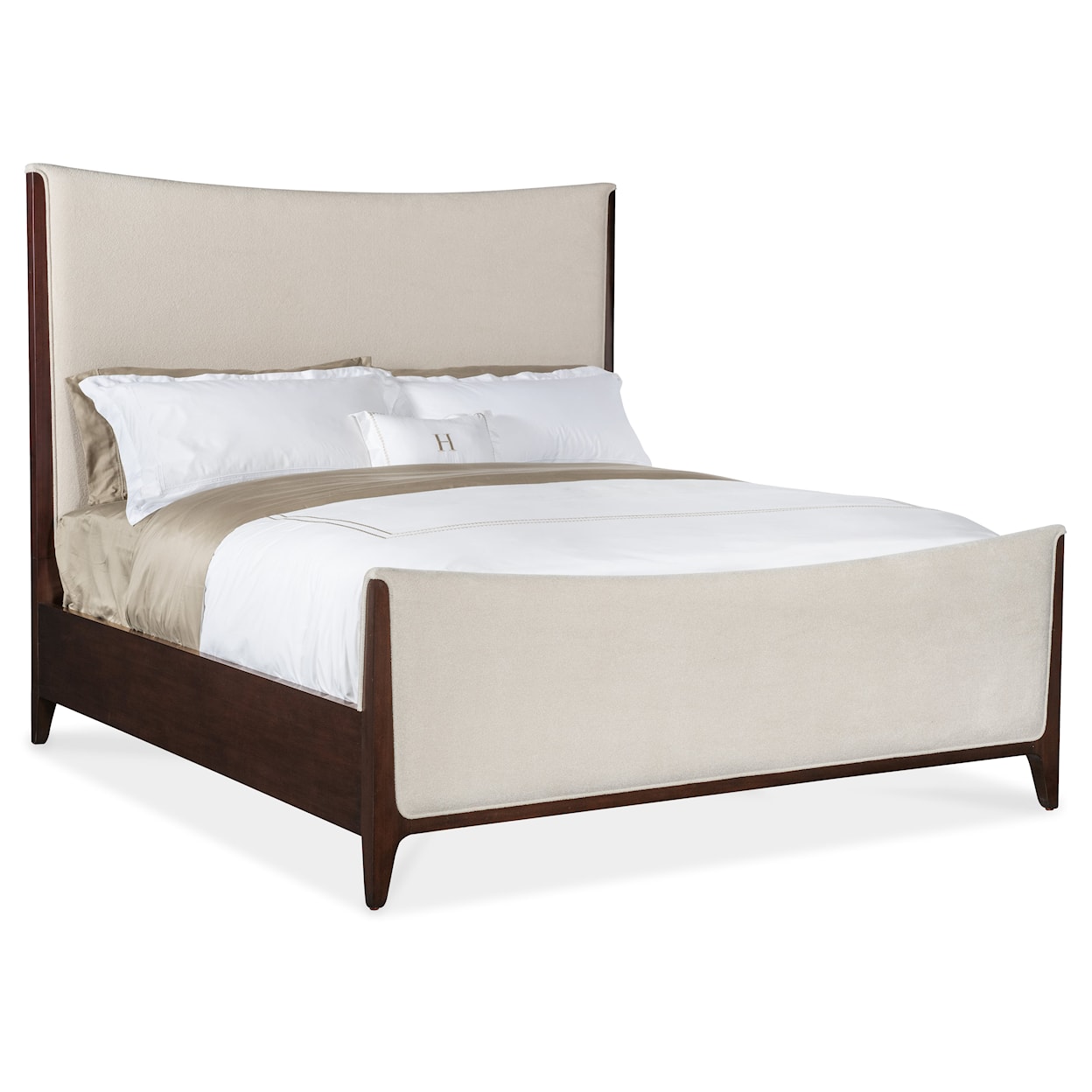 Hooker Furniture Bella Donna Queen Upholstered Panel Bed