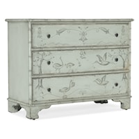 Traditional 3-Drawer Accent Chest