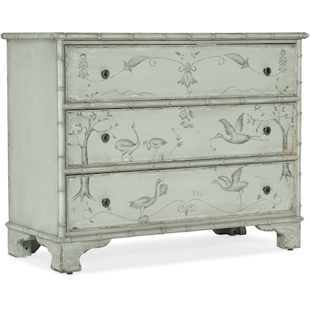 Traditional 3-Drawer Accent Chest