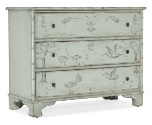 Traditional 3-Drawer Accent Chest