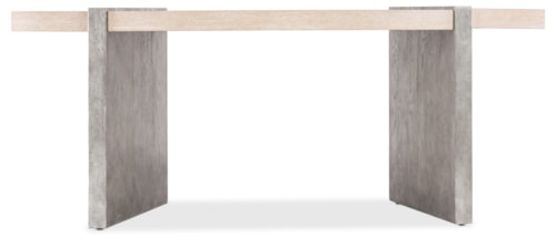 Contemporary Writing Desk with Semi-Circle Shape