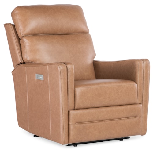 Transitional Power Recliner with USB Port