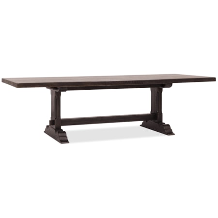 86" x 42" Extension Dining Table