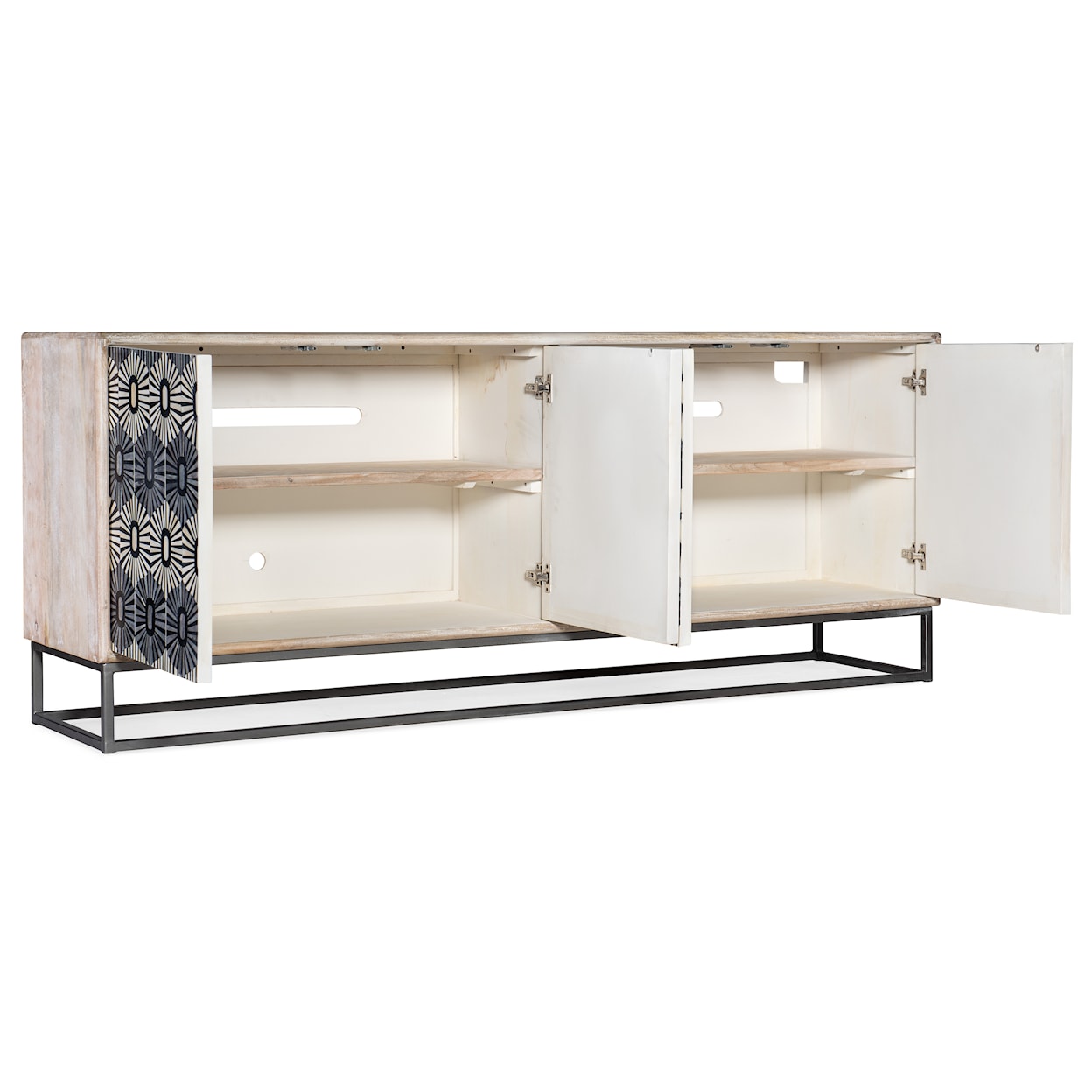 Hooker Furniture Melange Four Door Credenza