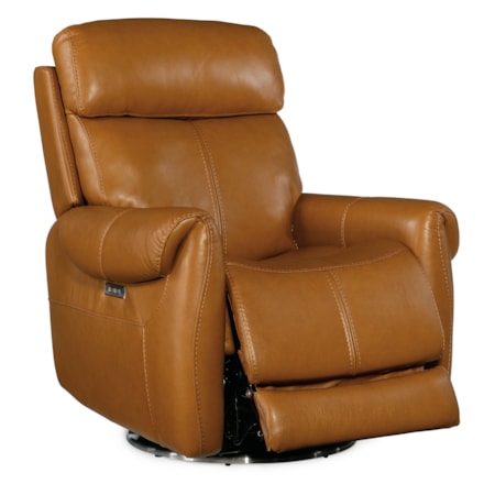 Sterling Swivel Pwr Recliner w/ Pwr Headrest