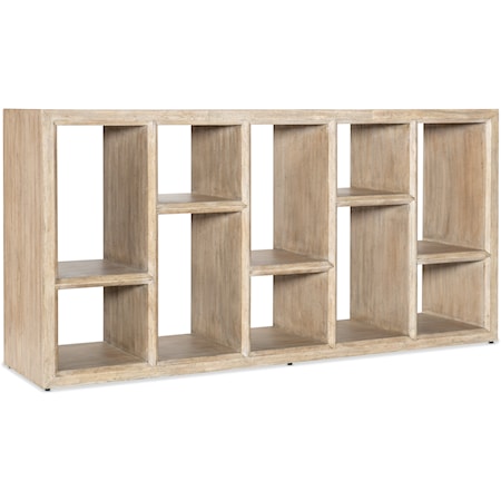 Console Table with Open Storage