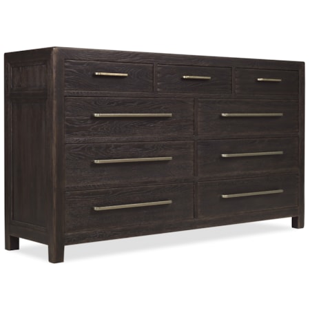 Nine-Drawer Dresser