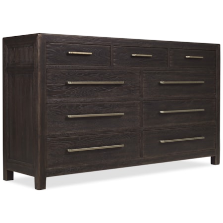 Nine-Drawer Dresser