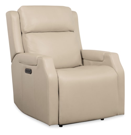 Transitional Zero Gravity Power Recliner with Power Headrest and Lumbar