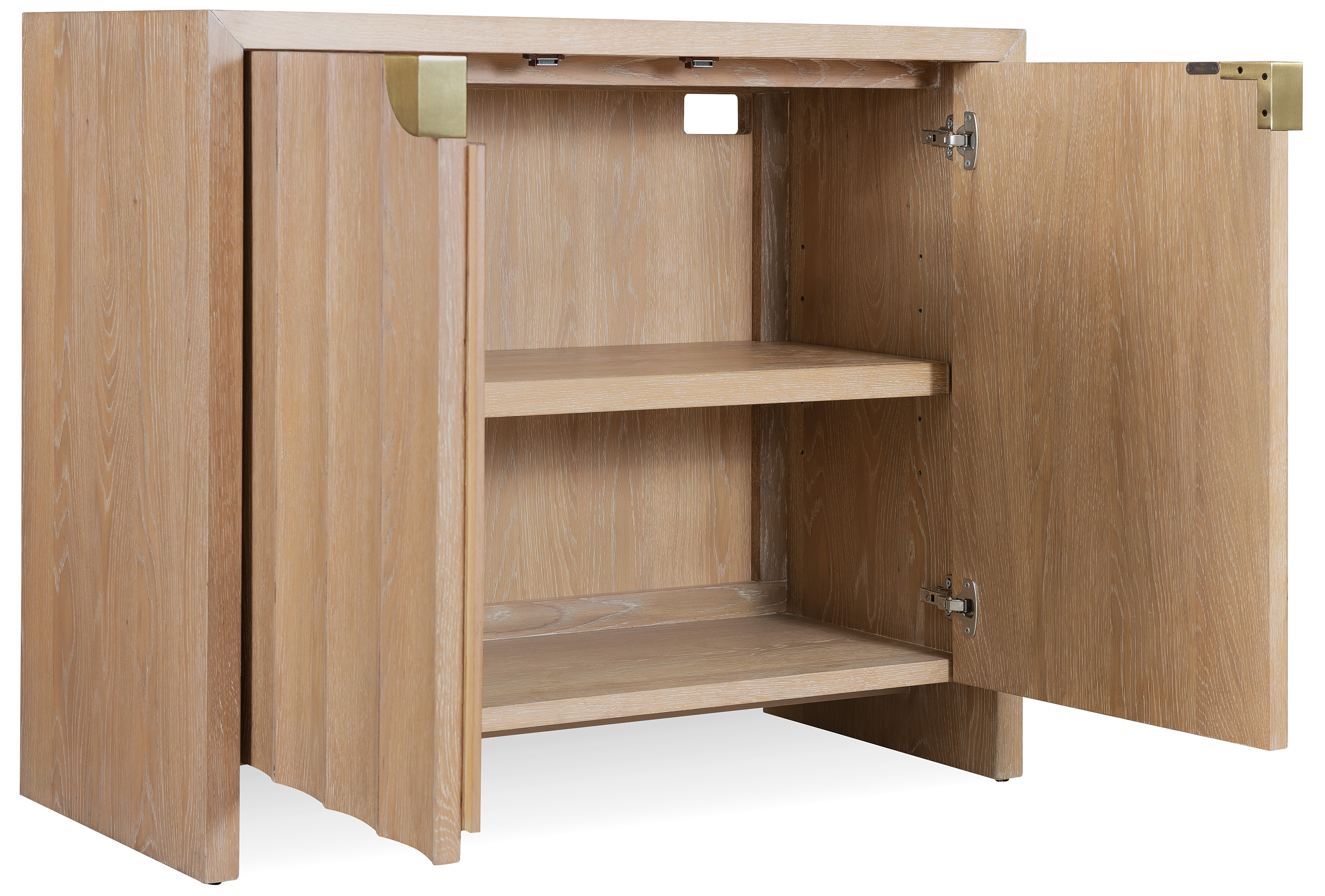 Hooker Furniture Commerce and Market Compact Two-Door Accent Cabinet