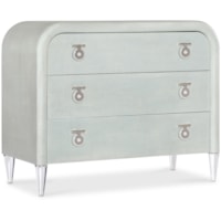 Transitional 3-Drawer Accent Chest