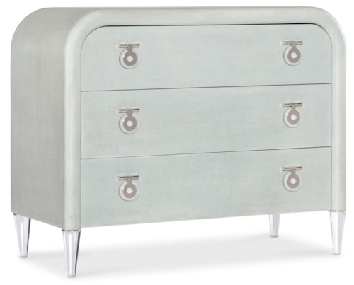 Transitional 3-Drawer Accent Chest