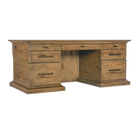 7-Drawer Executive Desk