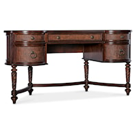 Traditional 5-Drawer Writing Desk