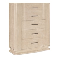 Transitional 5-Drawer Bedroom Chest