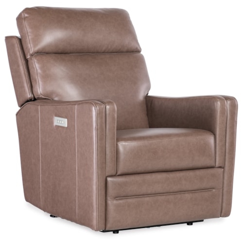 Transitional Power Recliner with USB Port