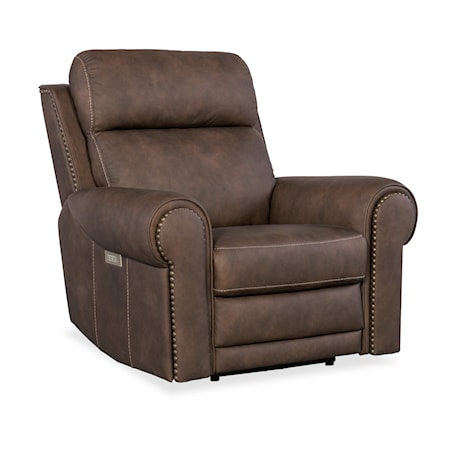 Power Recliner w/Power Headrest & Lumbar