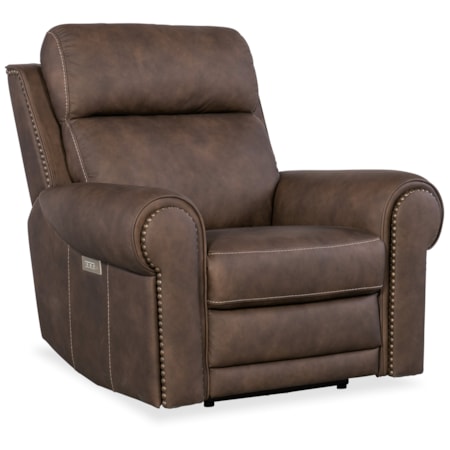 Power Recliner w/Power Headrest & Lumbar